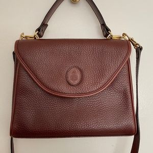 Mark Cross leather top handle crossbody